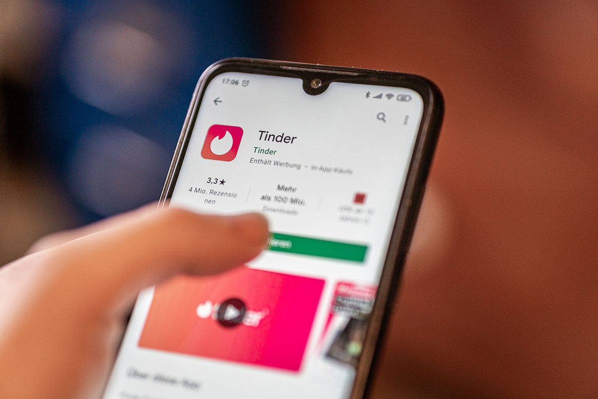 Tinder App on Google Play Store
